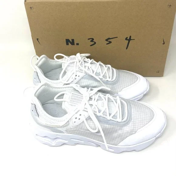 💖MEGA SALE💖NIKE WOMEN'S  CV1772 101 REACT LIVE White-pur Platinum  Running - Picture 5 of 12